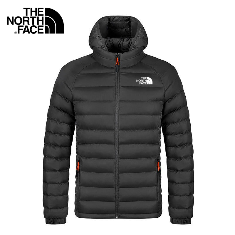 Gefütterte Steppjacke mit Kapuze
