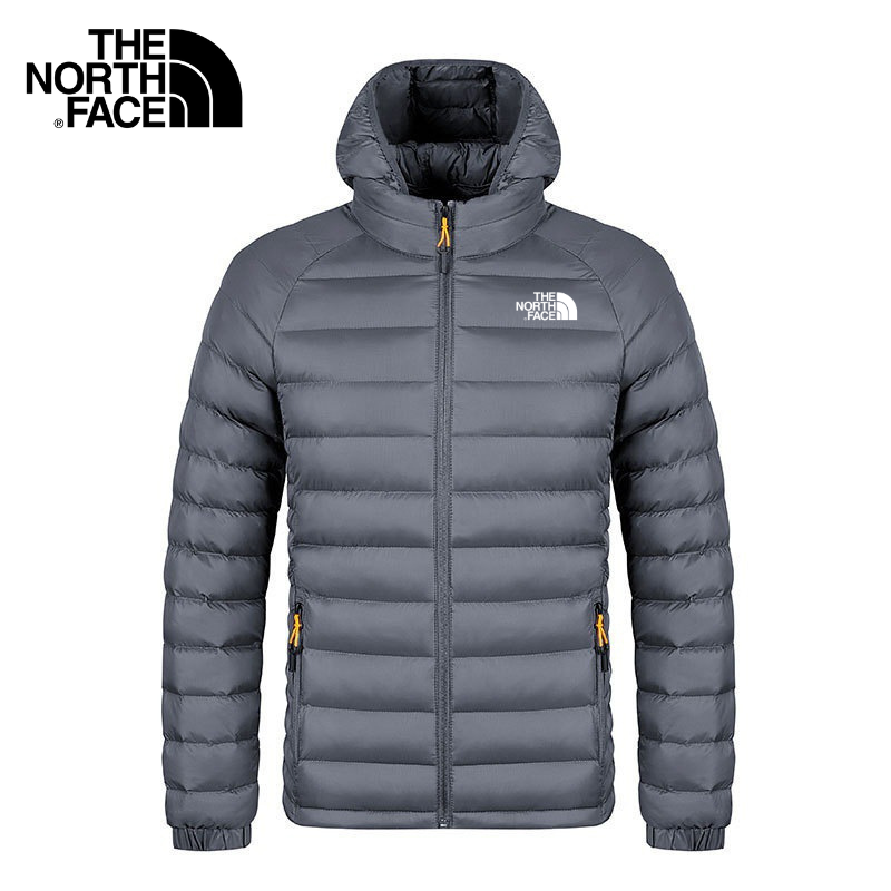 Gefütterte Steppjacke mit Kapuze